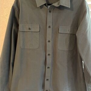 Taylor Stitch Charcoal/Slate Button Up